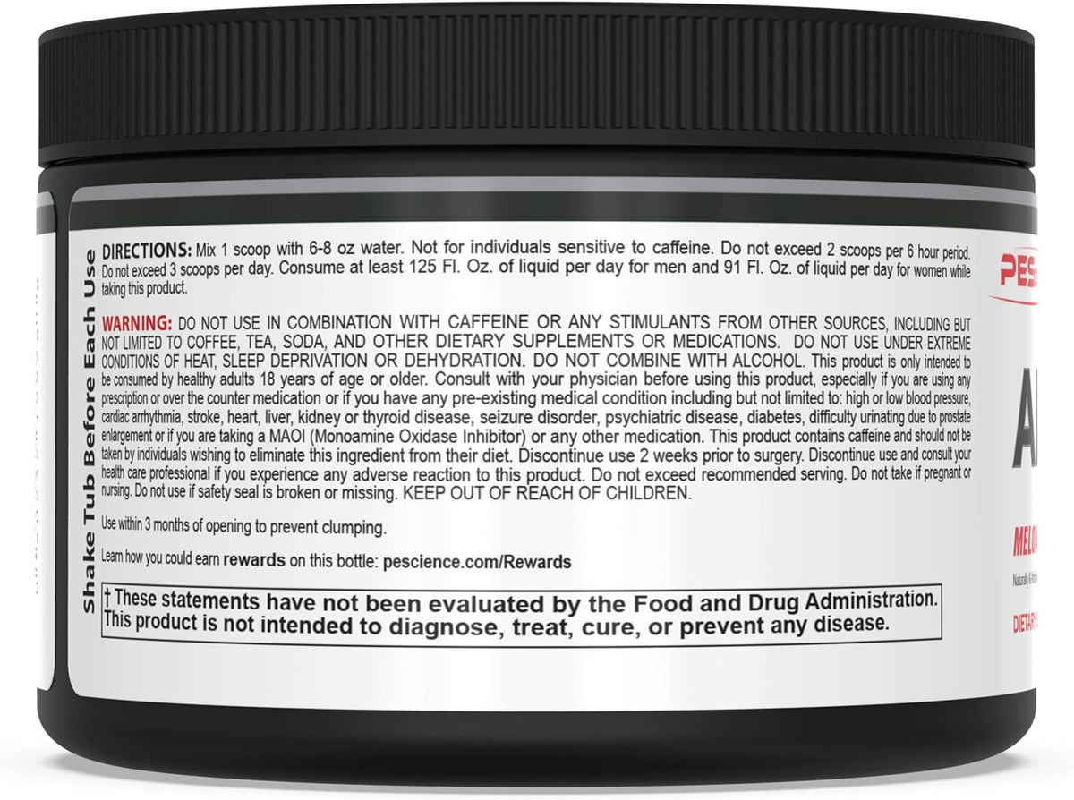 PEScience Alphamine Premium Enerygy & Thermogenic 180g – SuppsFam