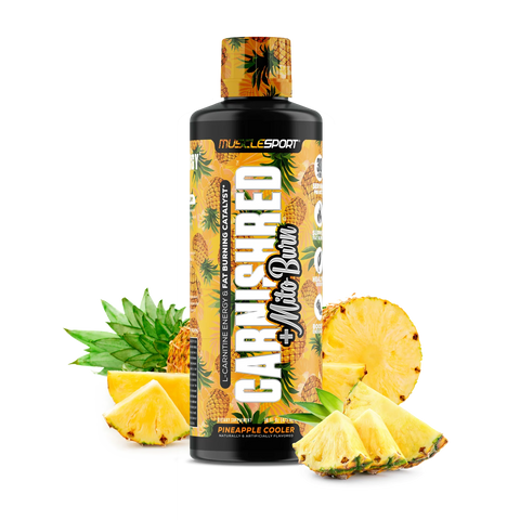 Musclesport CarniShred Mitoburn | Non Stim Metabolism Support Workout | Liquid 16oz
