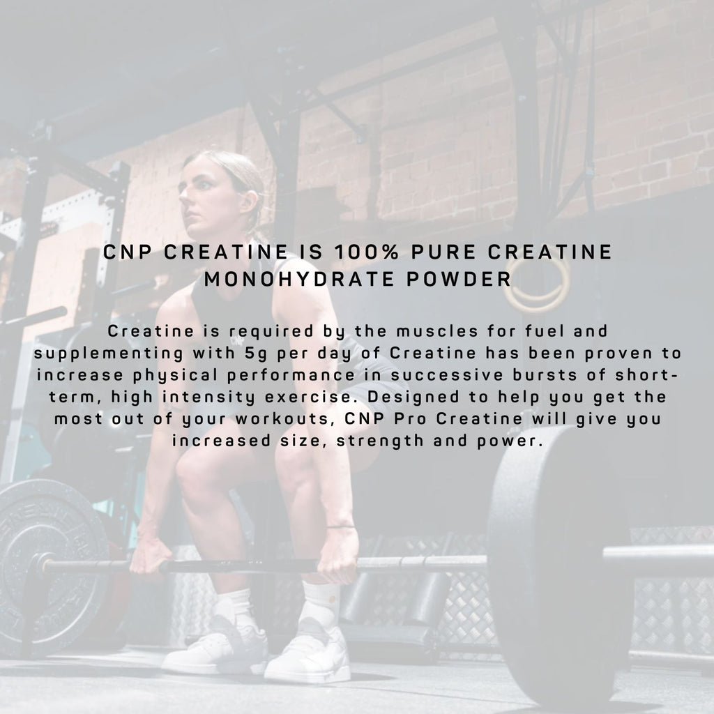 CNP 100% Pure Micronized Creatine Monohydrate 250g – SuppsFam