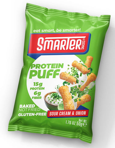 Smarter Snacks Vegan Protein Puff Snacks