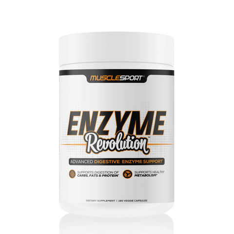 Musclesport Enzyme Revolution - Digestive Enzyme Complex 180 Capsules