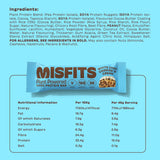 Misfits Vegan Plant Based Protein Bar